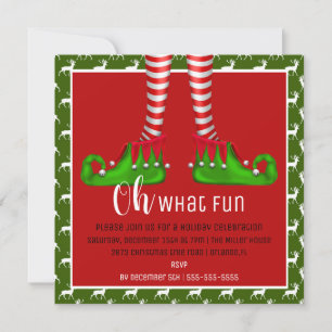 Oh, was für ein Spaß Weihnachten Party Einladung