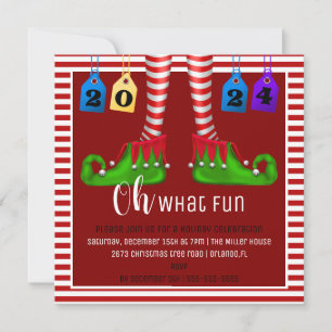 Oh, was für ein Spaß Weihnachten Party Einladung