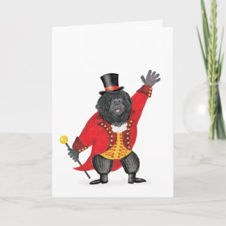 Oh, was für ein Zirkus! Gorilla Ringmaster Karte