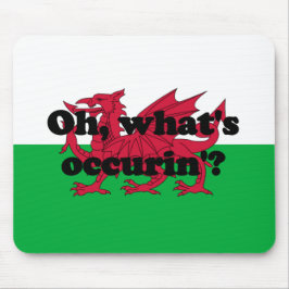 "Oh, was ist denn da?" Mousepad