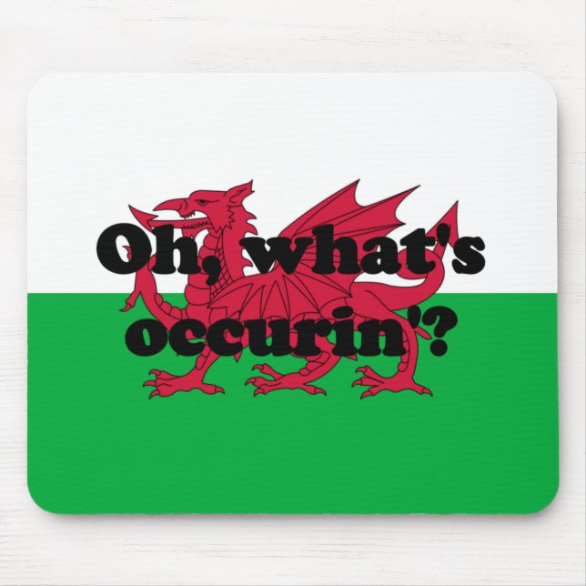 "Oh, was ist denn da?" Mousepad (Vorne)