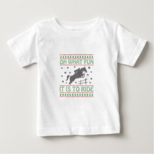 Oh, was macht es doch für einen Spaß, auf einem hä Baby T-shirt