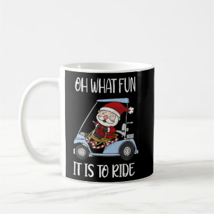 Oh, was Spaß es ist, den Golfkarton zur Cl zu fahr Kaffeetasse
