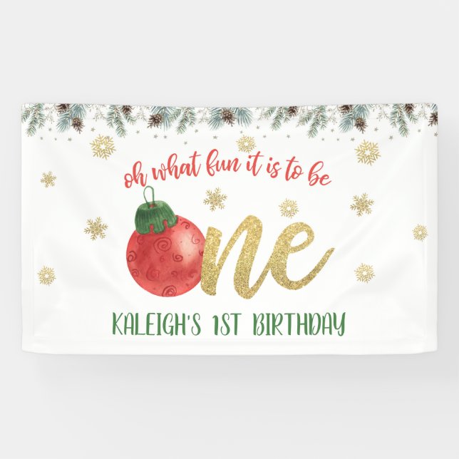 Oh, was Spaß es macht, ein Weihnachtsbanner zu sei Banner (Horizontal)