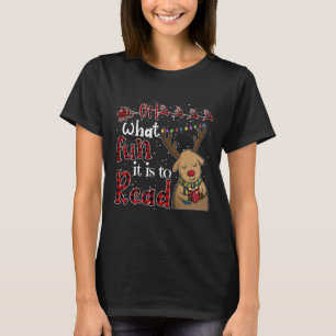 Oh, was Spaß es macht Weihnachten Niedlichen Renti T-Shirt
