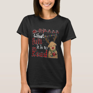 Oh, was Spaß es macht Weihnachten Niedlichen Renti T-Shirt