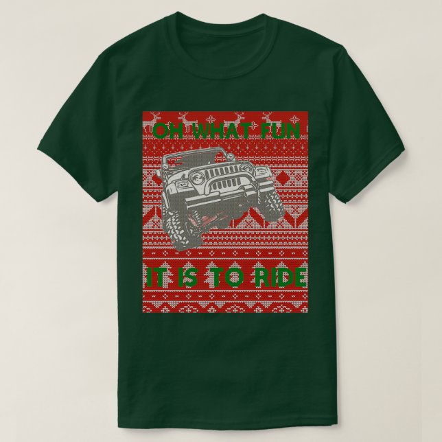 Oh, was Spaß es macht zu reiten T-Shirt (Design vorne)