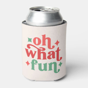 Oh, was Spaß - Feiertage-Typografie Dosenkühler