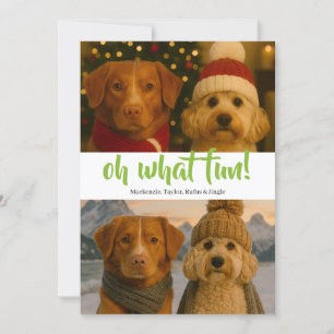 Oh, was Spaß Foto Weihnachten Personalisiert