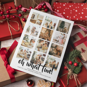 Oh, was Spaß Foto Weihnachten Personalisiert