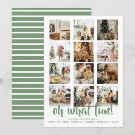 Oh, was Spaß Foto Weihnachten Personalisiert