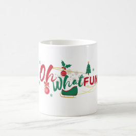 Oh, was Spaß - fröhliche Ferien-Tasse Kaffeetasse