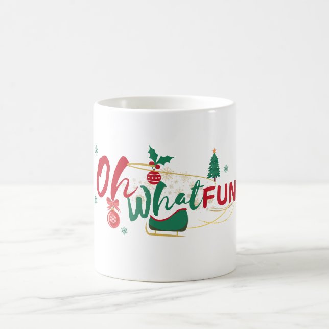 Oh, was Spaß - fröhliche Ferien-Tasse Kaffeetasse (Mittel)