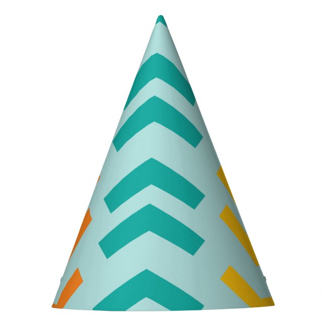 Oh, was Spaß kühne Pfeile Boy Birthday Party Hat Partyhütchen (Vorderseite)