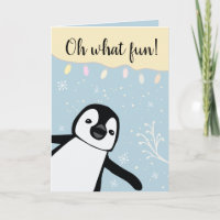 Oh, was Spaß | Pinguin | Weihnachten | Foto
