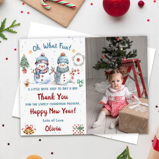 Oh, was Spaß Schnee Weihnachten Party Foto Vielen  Einladung