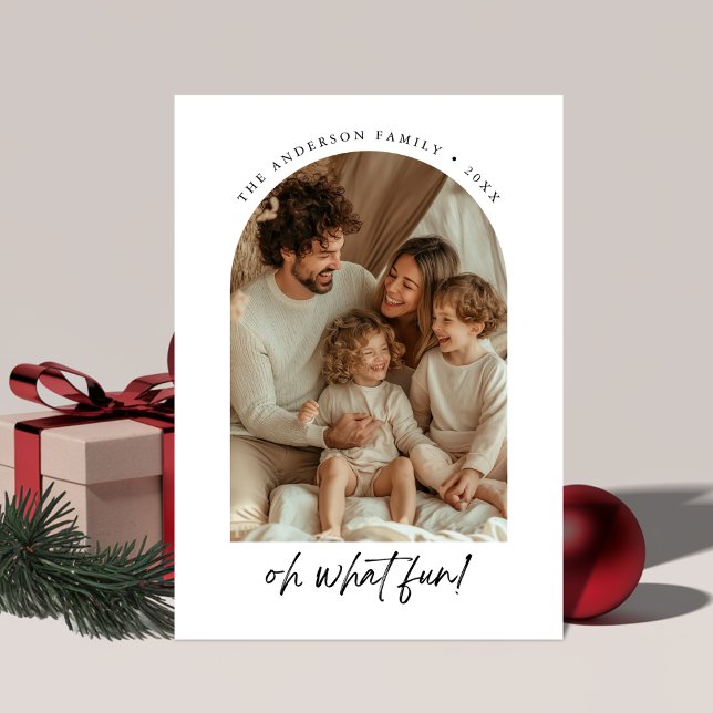 Oh, was Spaß Weihnachten Familie Arch Foto Sage Gr (Von Creator hochgeladen)