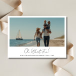 Oh, was Spaß Weihnachten Familie Nautical Beach Fo<br><div class="desc">Diese nautische Weihnachtskarte zum Thema Strand mit "Oh What Fun" in Kalligrafie ist ideal,  um sonnige Erinnerungen zu teilen. Mit Platz für Fotos oder Familien ist es eine lustige und niedliche Art,  Grußkarten zu versenden. Ideal für Strandliebhaber,  fügt diese Karte eine festliche Drehung mit einer weinroten Touch hinzu!</div>