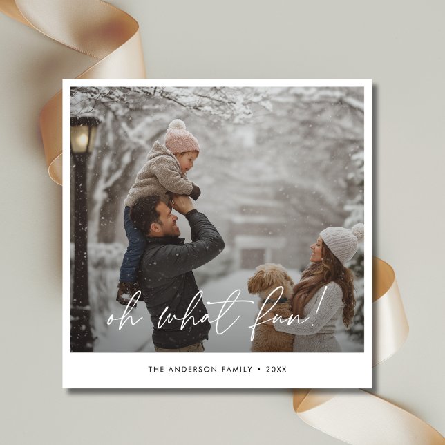 Oh, was Spaß Weihnachten Familie Spaß Schnee Foto (Von Creator hochgeladen)