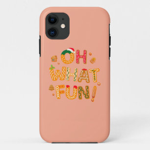 Oh, was Spaß Weihnachten Lebkuchen Cookies Case-Mate iPhone Hülle