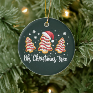 Oh, Weihnachtsbaum Frohe Weihnachten Debbie Keks Keramik Ornament