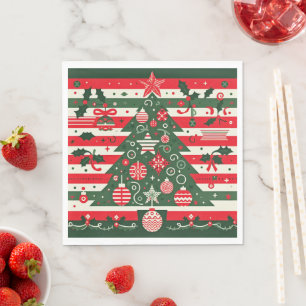 Oh Weihnachtsbaum, Weihnachten Serviette