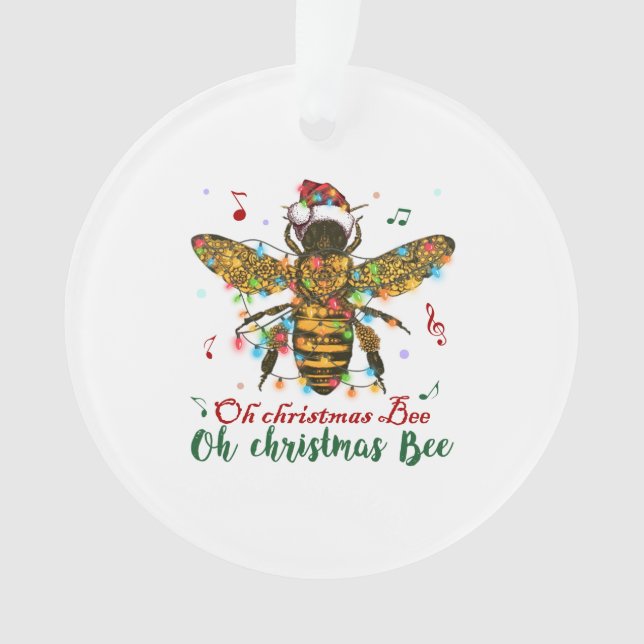 Oh Weihnachtsbäume Oh Weihnachtsbäume Licht Ornament (Vorderseite)