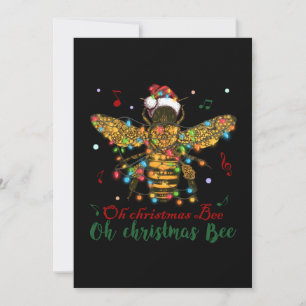 Oh Weihnachtsbiene   Oh Weihnachtsbiene Feiertagskarte