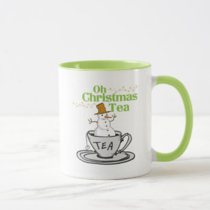 Oh Weihnachtsgebäck - Tee Lover Xmas Urlaub Tasse