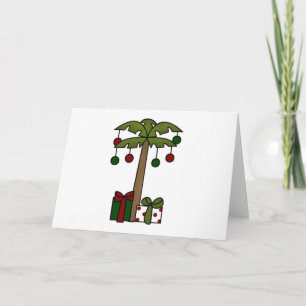 Oh Weihnachtspalme Feiertagskarte