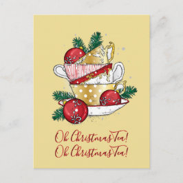 Oh Weihnachtstee! Postkarte