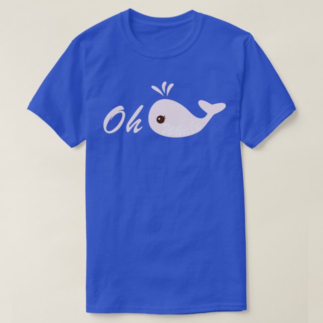 Oh Whale pub Pink T-Shirt (Design vorne)