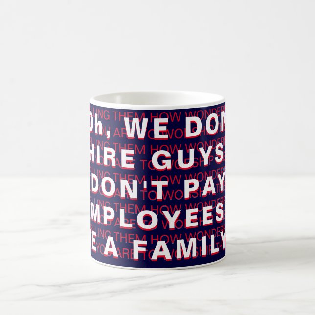 "Oh, wir tun es nicht! Also, DU NUR!" Kaffeetasse (Mittel)