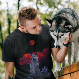 Oh Wolf Moon | Goth T - Shirt