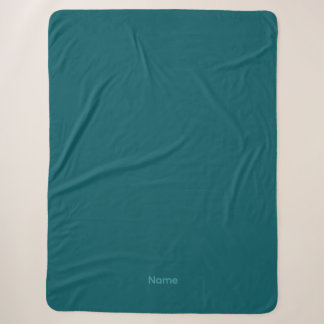 Oh Wow, ich glaube es nicht Türkis Sherpadecke