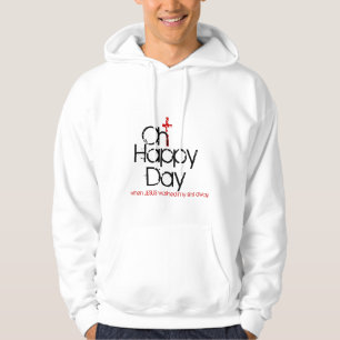oh wusch glücklicher Tag Jesus mein Sünden weg Hoodie