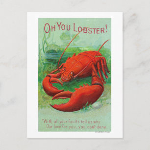 Oh You Lobster Scene Postkarte