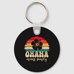 Ohana bedeutet Familie Hawaii Sommerferien Urlaub Schlüsselanhänger