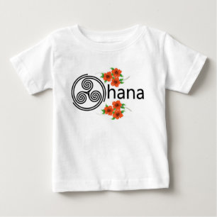 Ohana = Familie Baby T-shirt