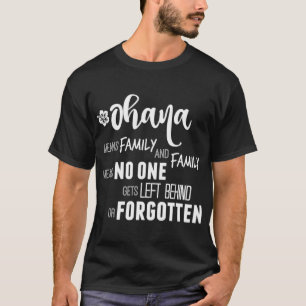 Ohana in white Essential T-Shirt