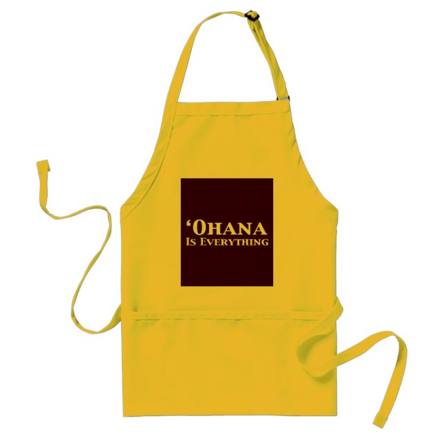 Ohana ist alles Geschenke Schürze (Vorne)