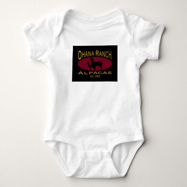 Ohana Ranch Babywear Baby Strampler (Vorderseite)