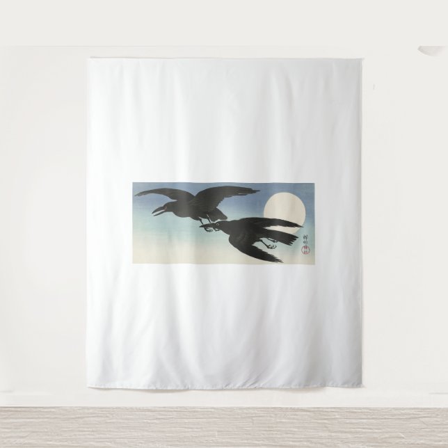 Ohara Koson Kunst Wandteppich (Vorderseite)