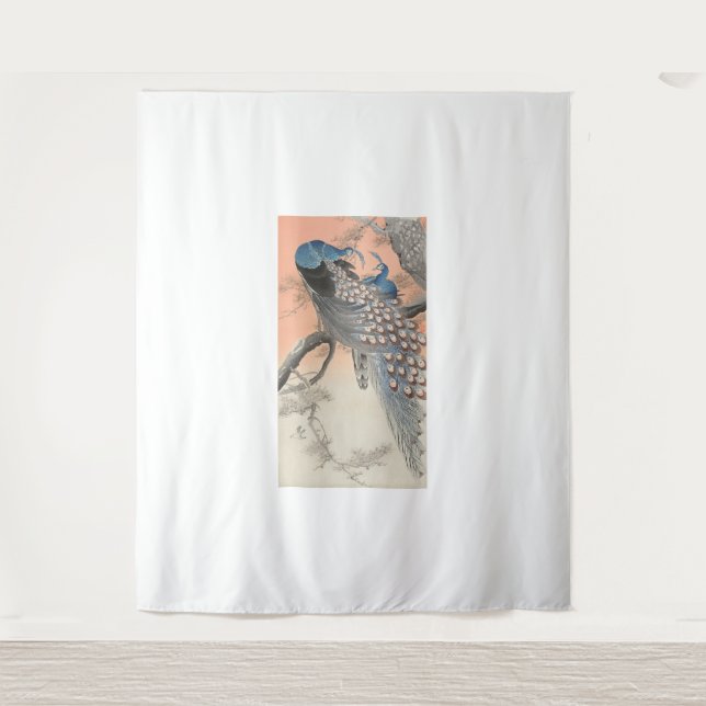 Ohara Koson Kunstmalerei Wandteppich (Vorderseite)