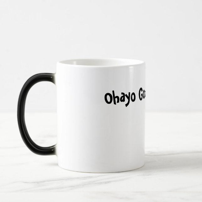 Ohayo Gozaimasu~ <3 verwandelnde Tasse (Links)