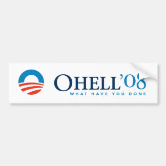 OHELL Obama Autoaufkleber