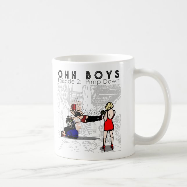 OHH BOYS EPISODE 2 - PIMP DOWN KAFFEETASSE (Rechts)