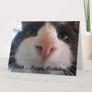 Ohhh ... Joyeux anniversaire ! Grande carte d'anni