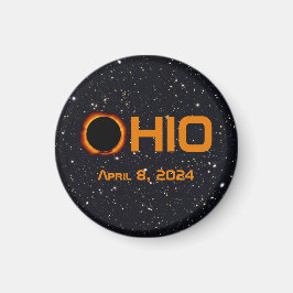 Ohio 2024 Gesamtsolarausstoß Magnet