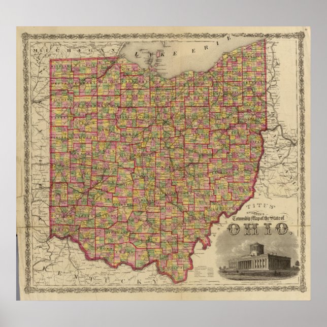 Ohio 4 poster (Vorne)